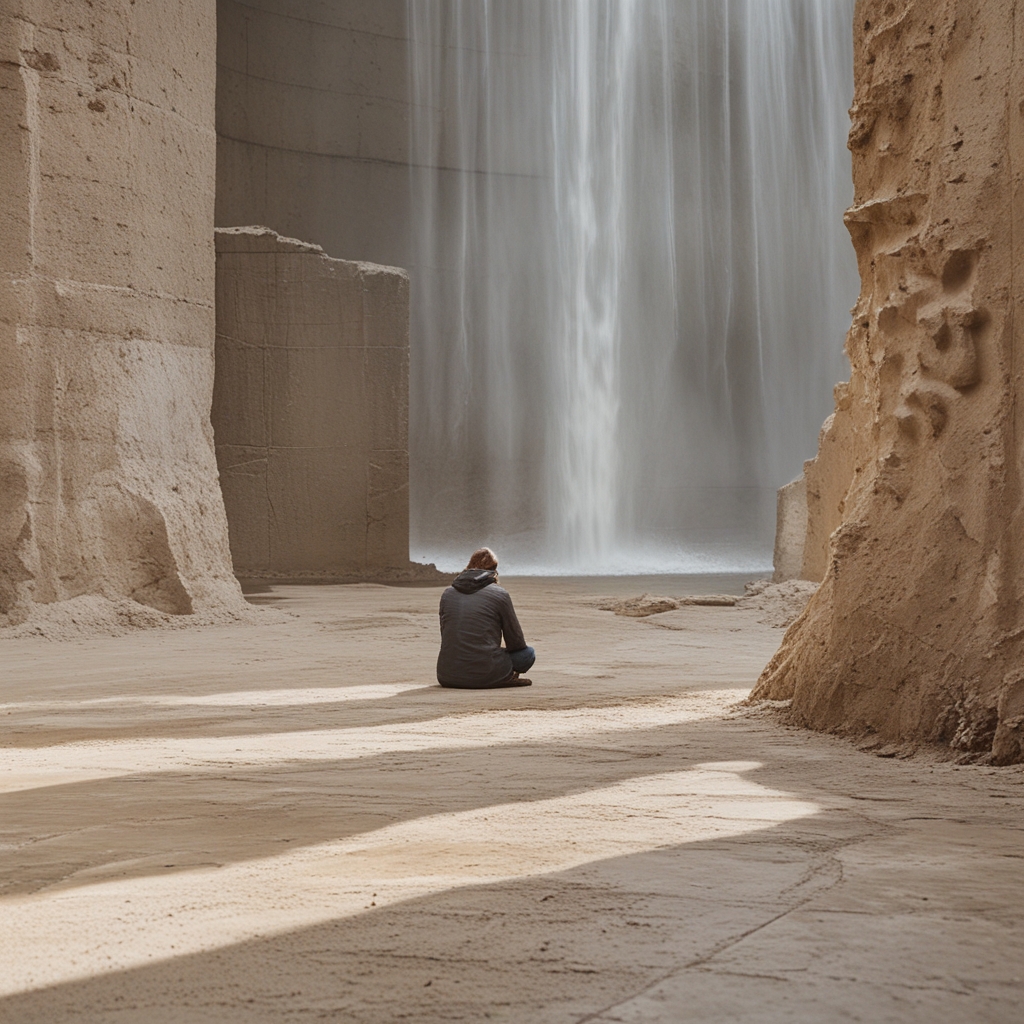 Zbliżenie na ręce i nogi osoby wykonującej łagodne ćwiczenie równowagi na drewnianej podłodze w jasnym, minimalnym wnętrzu